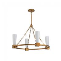 lampara de techo kristy 4 luces