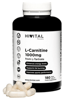 hivital l-carnitina 1000 mg 180 capsulas