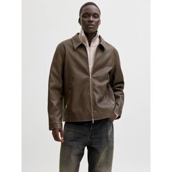 Jack & Jones Chaquetas 12278839 JJECASABLANCA PU-CHOCOLATE BROWN para hombre