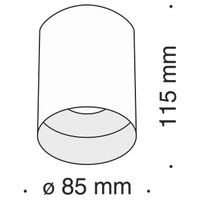 foco de techo slim