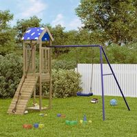 parque infantil  area de juegos de exterior madera de pino impregnada cfw782967