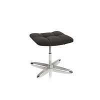 taburete  silla giratoria saranto tejido negro hjh office