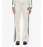 superdry para mujer w7011220a pantalon country club track blanco roto l casual poliester