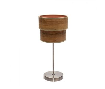 Lampara sobremesa metal color dorado serie smile 18cm