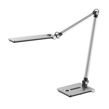 Fabrilamp Flexo Dardo Plata 10w 800lm 3000 4500 6000k Articulable Reg