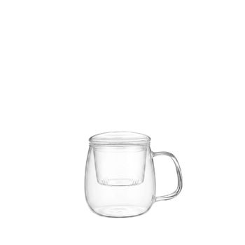 Taza para infusión en vidrio con filtro de vidrio 550ml