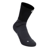 bauerfeind run performance mid cut  calcetines para correr hombres-negro