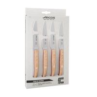 arcos juego 4 pzas chuleteros the origin mango mi carta beige