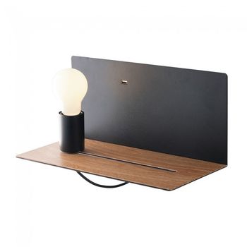 Aplique con repisa y usb flash