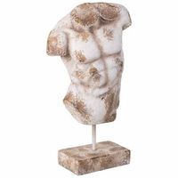 figura busto color piedra 40x17x68h cm