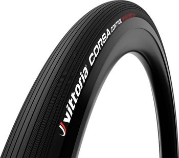 Vittoria Corsa Control G2.0 Road Tyre - Tubeless, Black