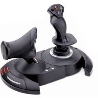 thrustmaster tflight stick x joystick  throttle - black black