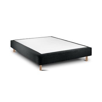 Base De Cama Rígida 20 Ascot  Black Redonda 200 X 150 Cm