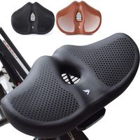 cojin para asiento de bicicleta para hombres y mujeres acolchado adicional comodo asiento ancho para bicicleta sillin comodo de gran tamano bicicletas peloton para ejercicio