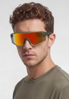 gafas de sol dfranklin - hurricane grad green  orange