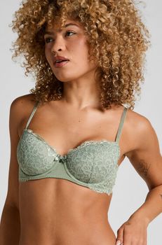 Hunkemöller Sujetador con aros preformado Marine Verde