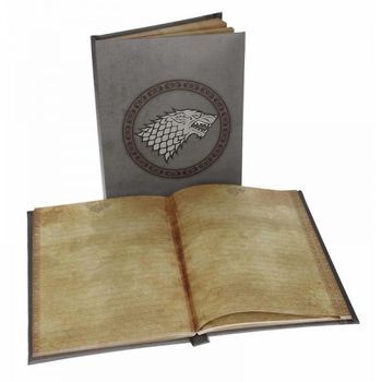 Libreta Luz Stark Juego De Tronos