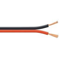 goobay cable para altavoz 2x15mm 100m rojonegro
