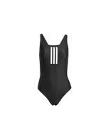 banador de natacion adidas 3 bandas mid suit mujer negroblanco