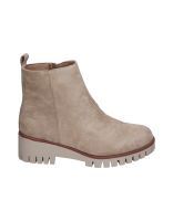 botines de tacon en beige calzapies 223017 para mujer 36