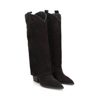 exe botas con tacon mujer - negro talla 37