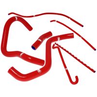 tubo radiador suzuki gsx 1300 hayabusa 08- kit samco rojo