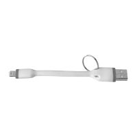celly cable usb a lightning blanco