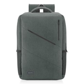 Aisens ASBG-BP085-GR Mochila Urbana y de Oficina para Portátiles hasta 15.6