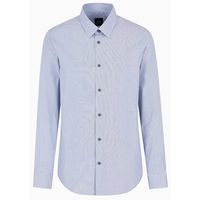 armani exchange camisa manga larga xm000445af13007 para hombre