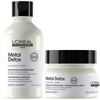 loreal professionnel metal detox shampoo and masque bundle