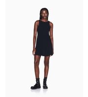 ax armani exchange para mujer xw002282af21555uc001 vestido clasico negro xs casual poliester sin mangas  tirantes