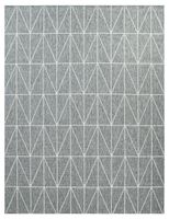 alfombras de interior y exterior bruna gris  120x170 cm