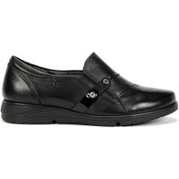 fluchos mocasines f1567 negro para mujer