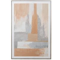 cuadro lienzo impreso abstract o 80x120cm marco ps
