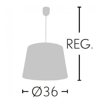 Lámpara de techo okapi ii