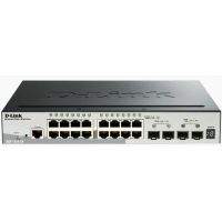 d-link dgs-1510-20 switch 16 puertos gigabit  2 puertos sfp  2 puertos sfp