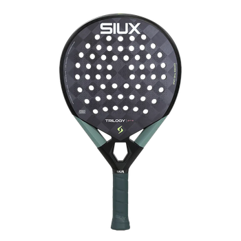 Siux - Pala De Pádel Trilogy Pro 2026 Noir Fog Nivel Profesional Forma Redonda - Control Con Máximo Rendimiento