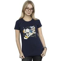 disney camiseta reading in space para mujer