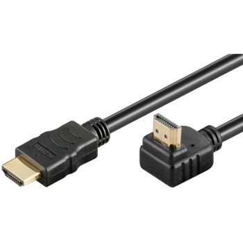 Cable HDMI 90° Goobay 61295 1,5 m 4K 60 Hz HDR