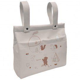 2024 Bolso Polipiel Estampada Bosque Dydados Polipiel Estampada Tejido Impermeable