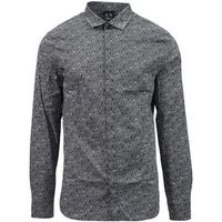armani exchange camisa manga larga xm000625 af13184 para hombre