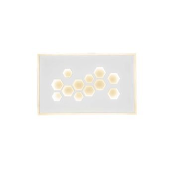 Aplique De Pared Con Led Integrado Modelo Dembe Moderno