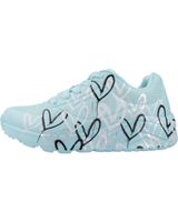 de skechers zapatillas nina modelo uno lite - metallic color azul tqmt