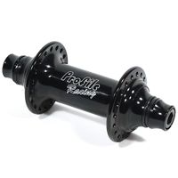 profile elite front hub matt black