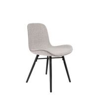 silla de tela gris
