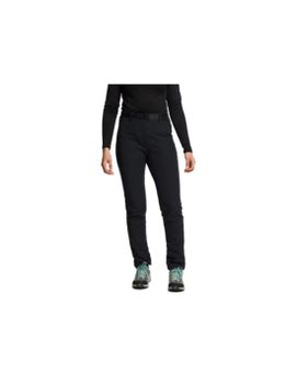 Pantalones Trangoworld Largo Mawson Mujer Negro