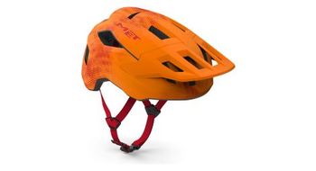 Casco mtb met shelter youth naranja junior