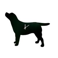 wagging tail dog clock in labrador