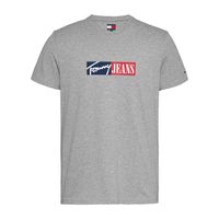 tommy jeans camiseta de cuello redondo dm0dm20365-p6n