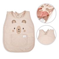 teddy bear baby babero algodon 45x35 cm